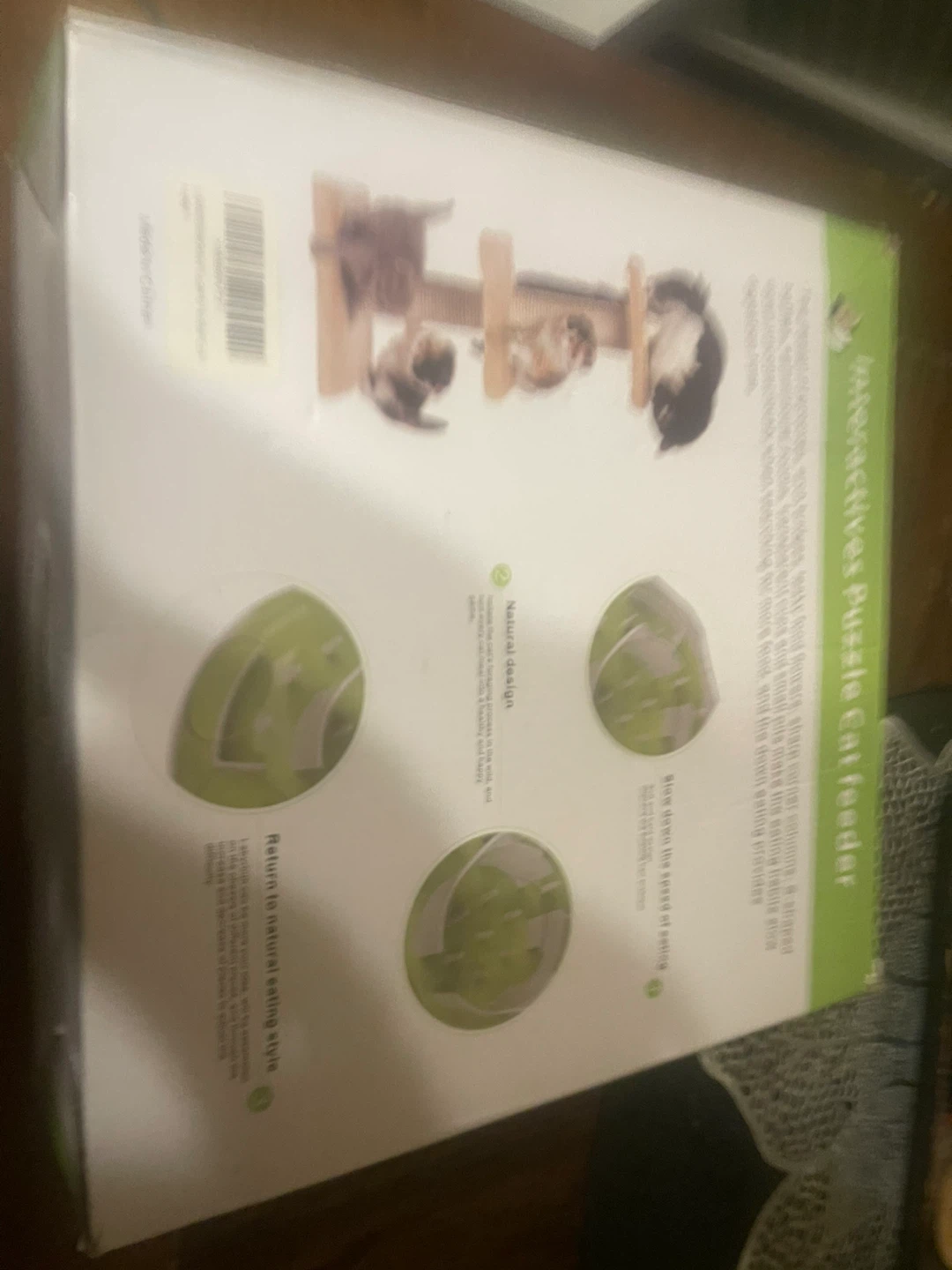 Interactive Puzzle Cat Feeder - photo 2