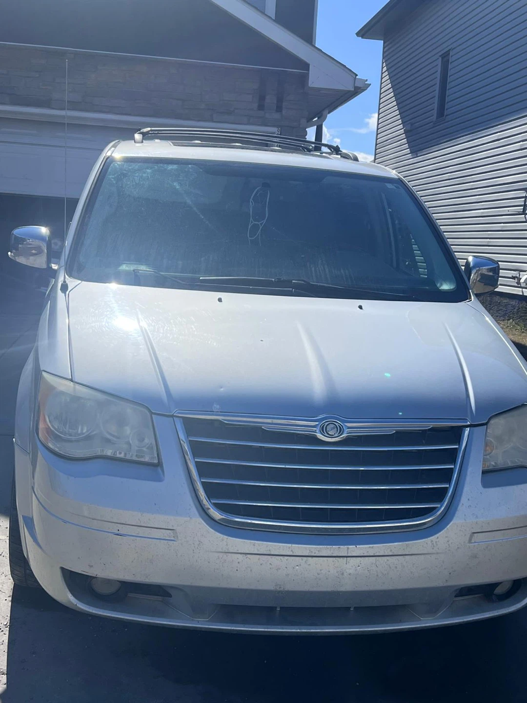 Silver Chrysler Town & Country Minivan - photo 3