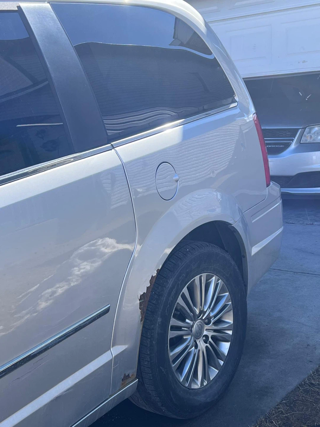 Silver Chrysler Town & Country Minivan - photo 4