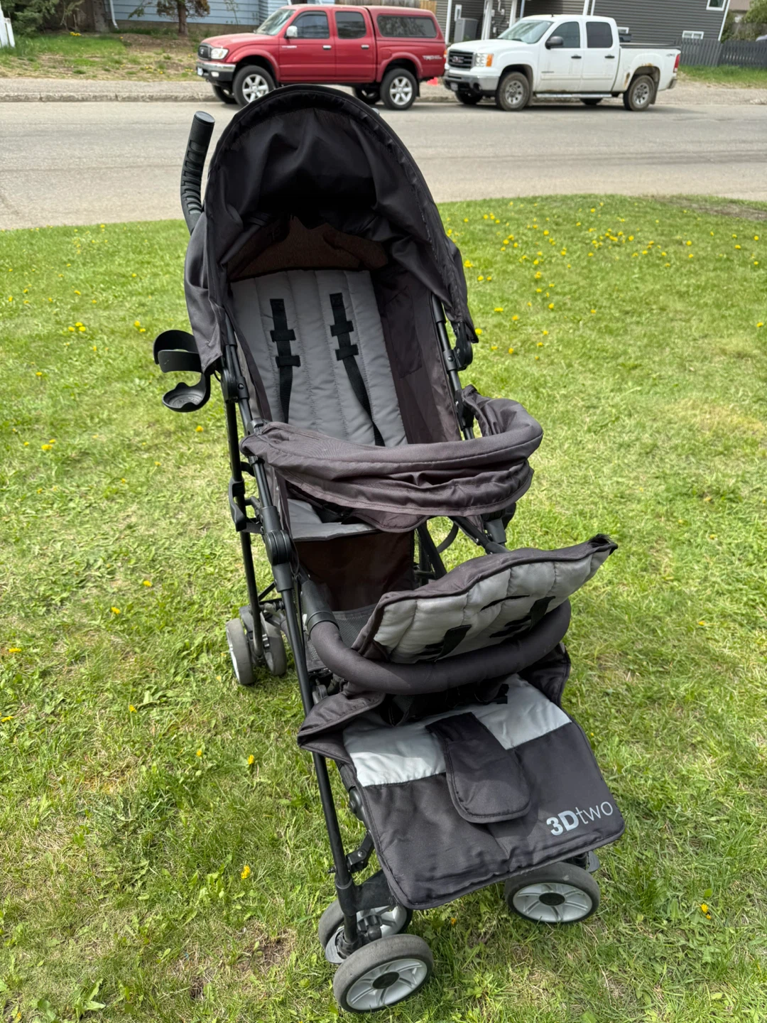Summer 3Dtwo Lightweight Double Stroller - photo 4