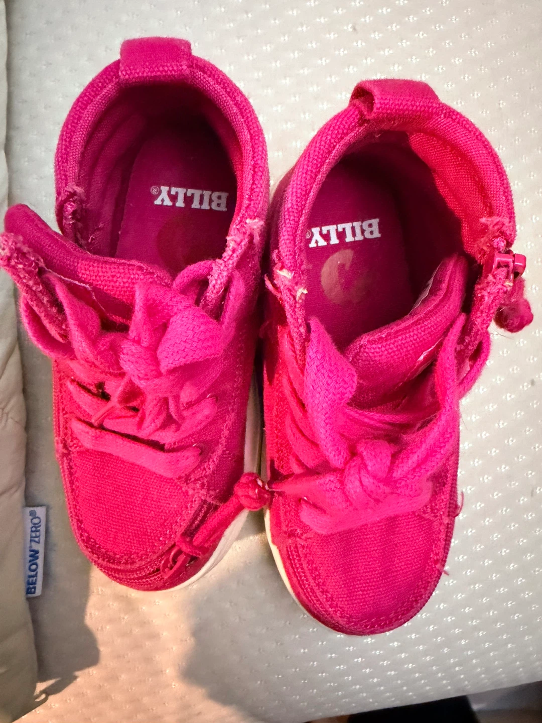 Billy  Sneaker Pink Toddler Shoes Size 9