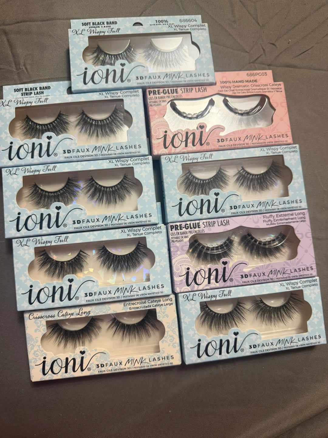 Ioni 3D Faux Mink Lashes - Multiple Styles Available
