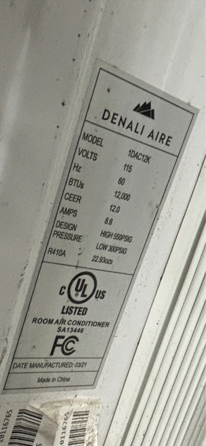 Denali Aire 12000 BTU Window Air Conditioner - photo 2