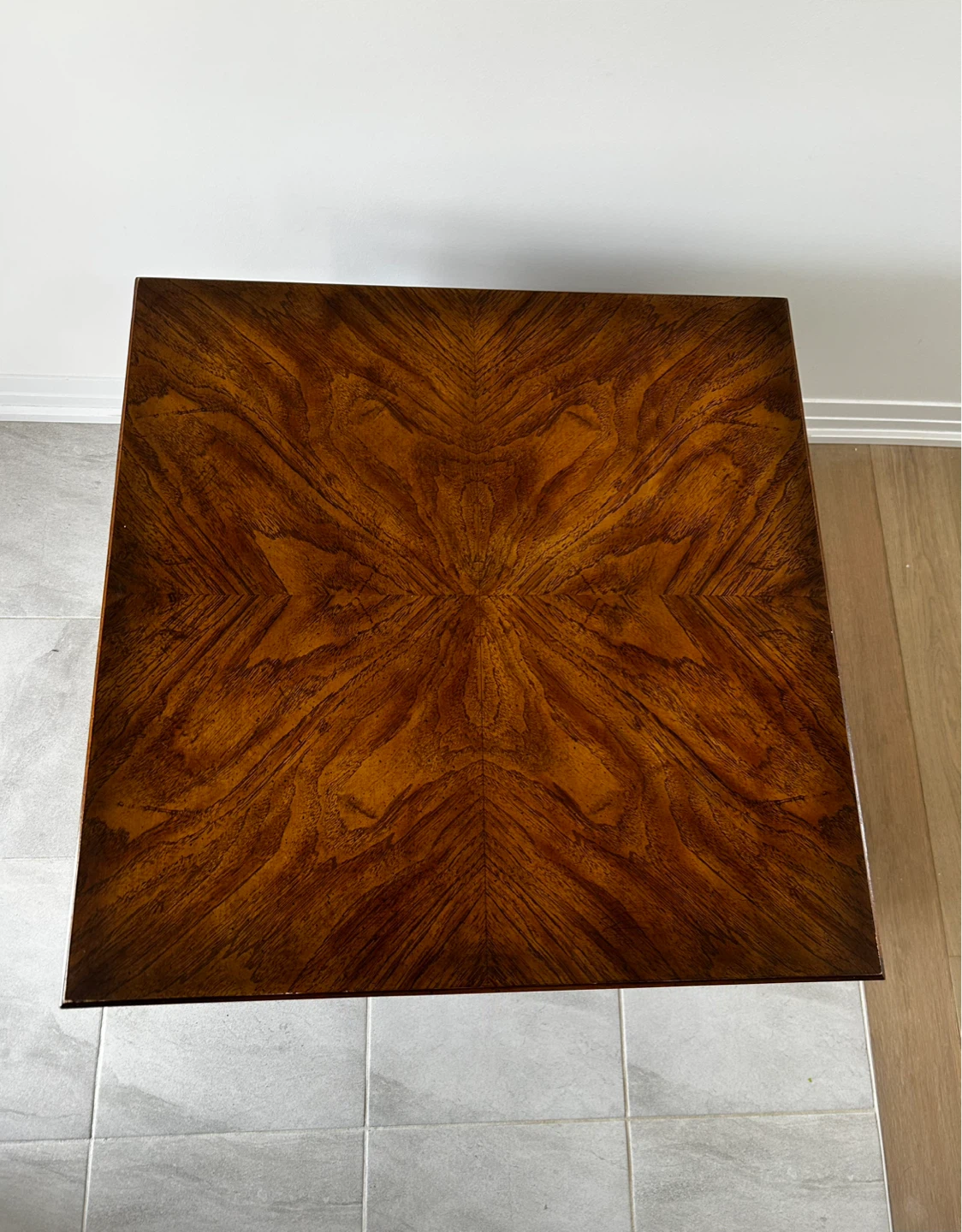 Vintage Solid wood Side Table Cabinet - photo 2