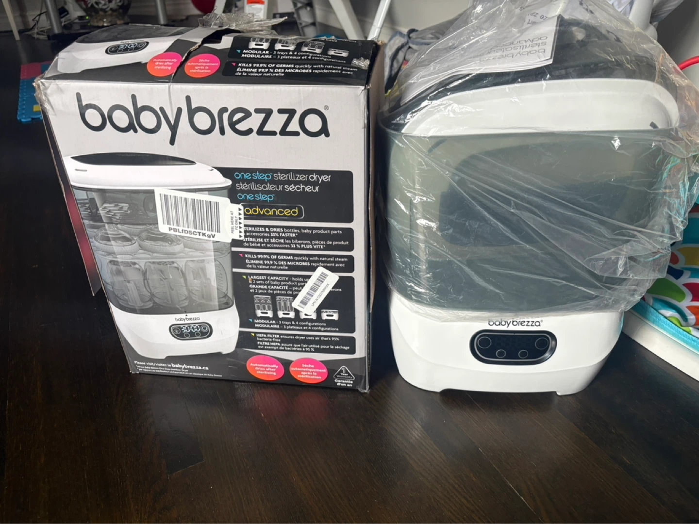 Baby Brezza One Step Sterilizer 1 chair and 1 swim - photo 3