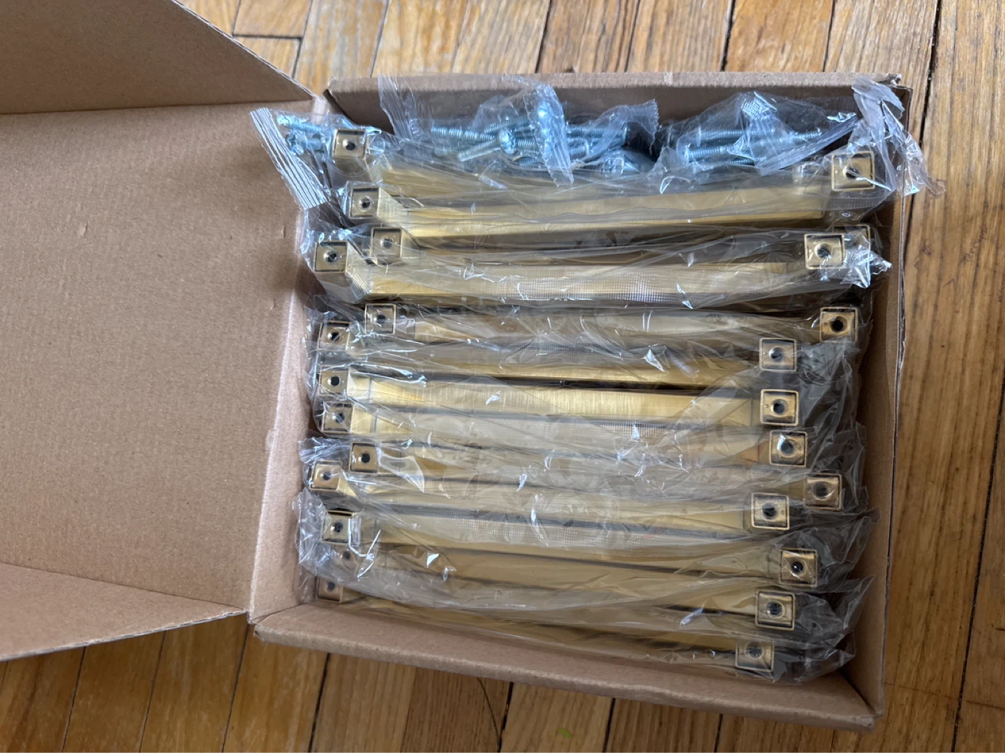HOMDIY 5 Inch Gold Cabinet Pulls (25 Pack) - photo 2