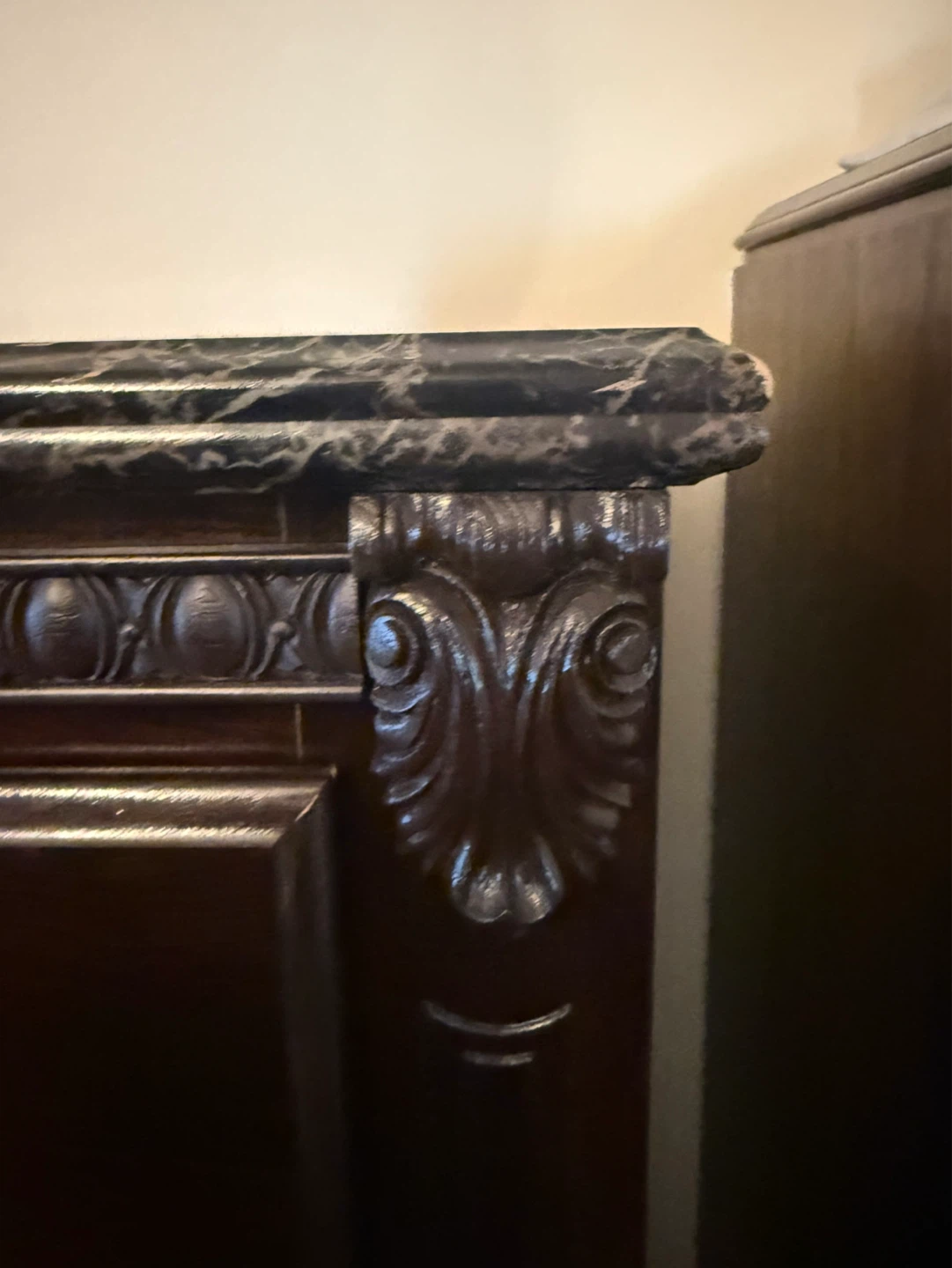 Dark Wood Chest of Drawers - photo 3
