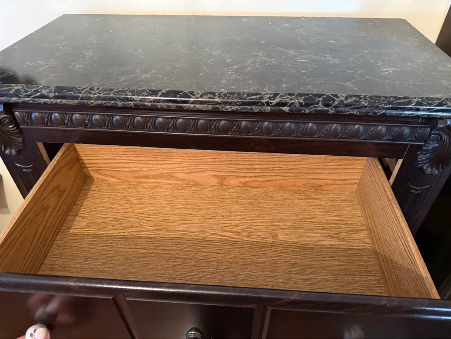 Dark Wood Chest of Drawers - photo 2