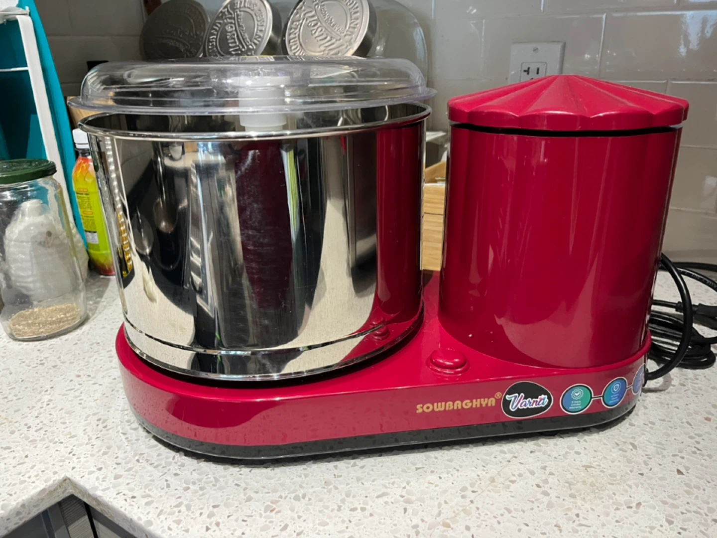 SOWBAGHYA Wet Grinder - Red