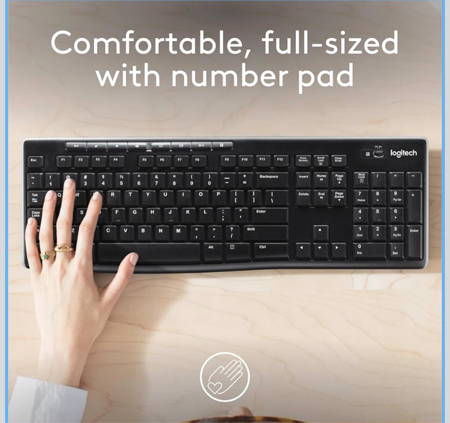 Logitech K270 Wireless Keyboard | Brand New In Box - photo 2