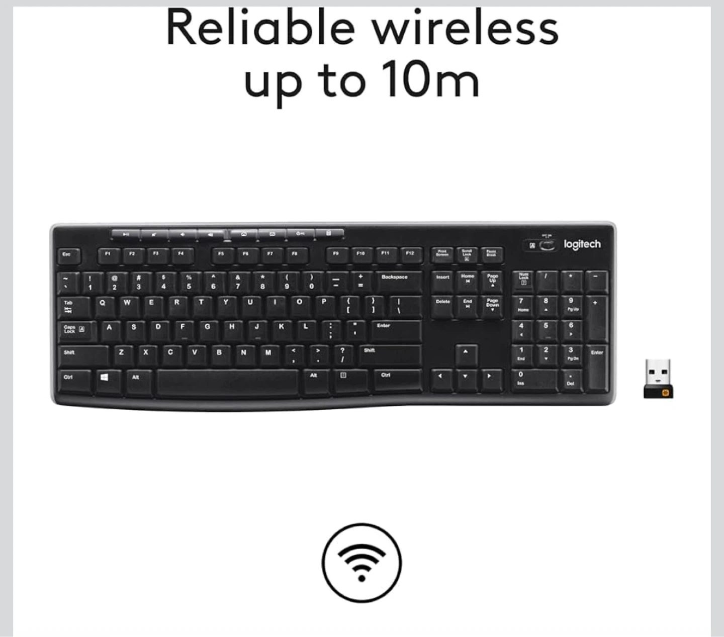 Logitech K270 Wireless Keyboard | Brand New In Box - photo 4