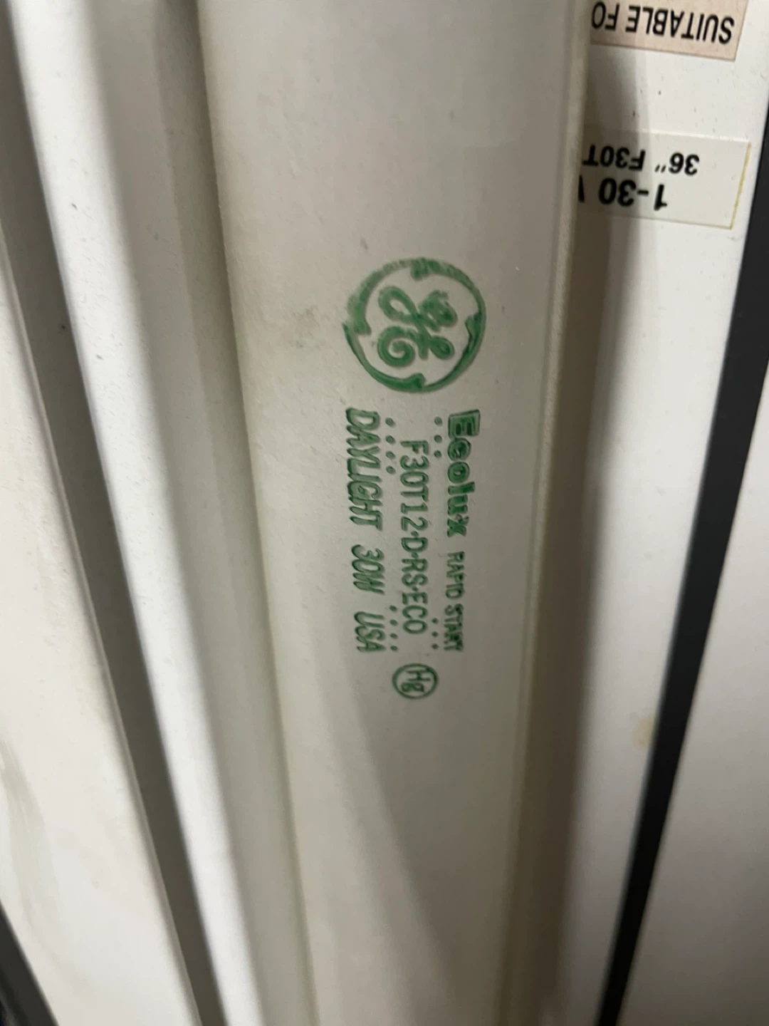 GE Ecolux Fluorescent Light Fixtures (2) - 36" L - photo 5