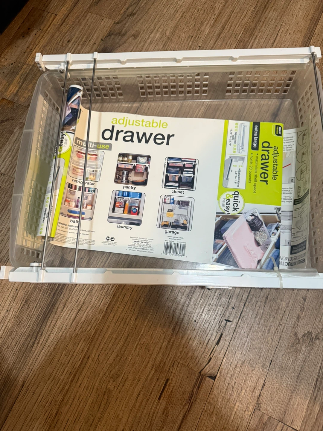 Smart Design Adjustable Drawer Organizer - Extra Large - photo 2