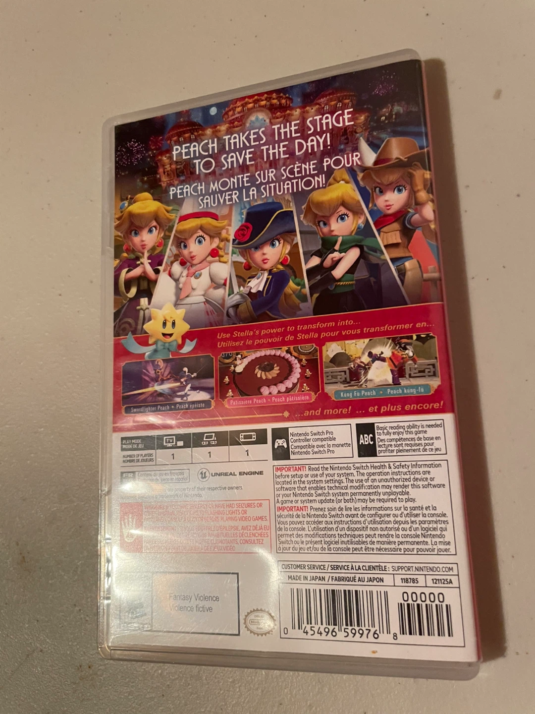 Nintendo Switch Princess Peach: Showtime! Video Game - photo 3