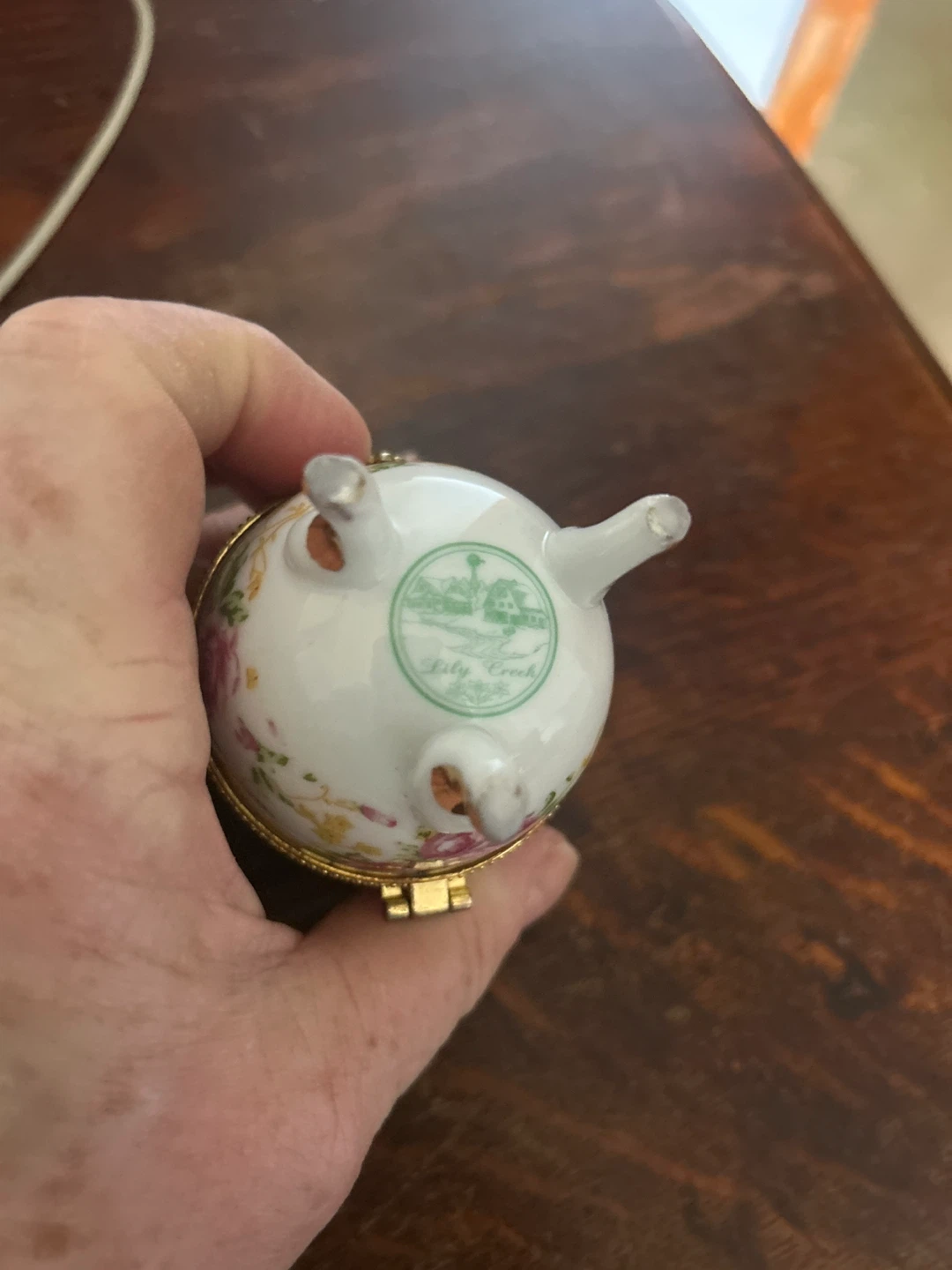 Lily Creek Floral Trinket Box - photo 4
