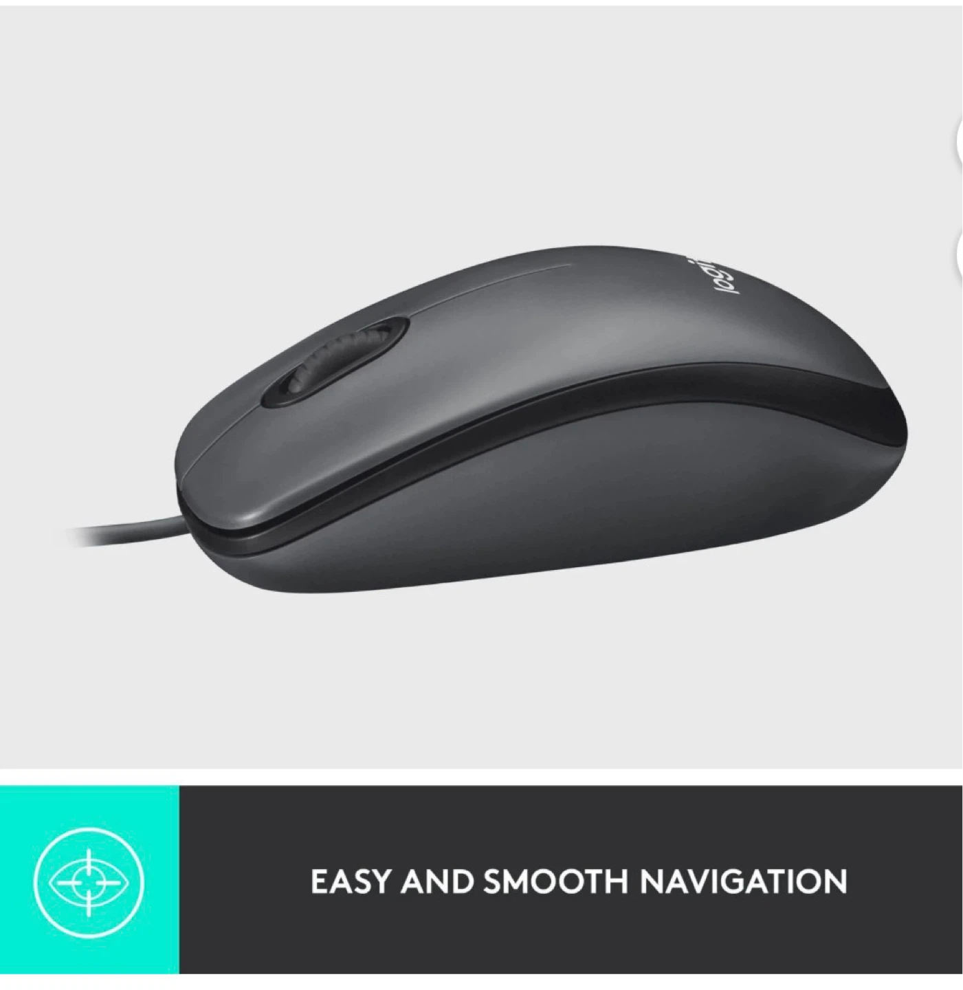 Logitech M100 Corded USB Mouse | Brand New - photo 3