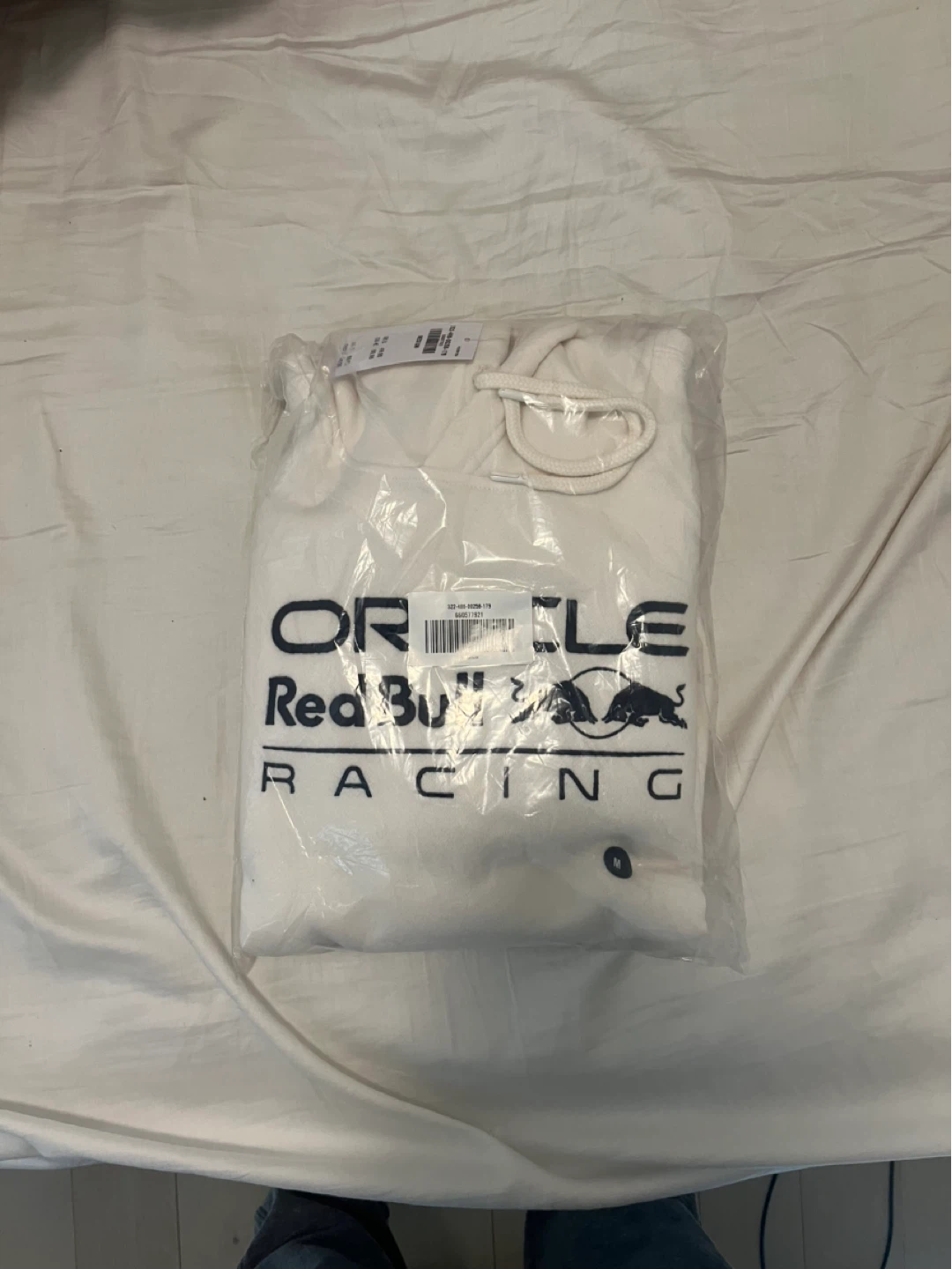 Oracle Red Bull Racing White Hoodie - Size M - Unopened