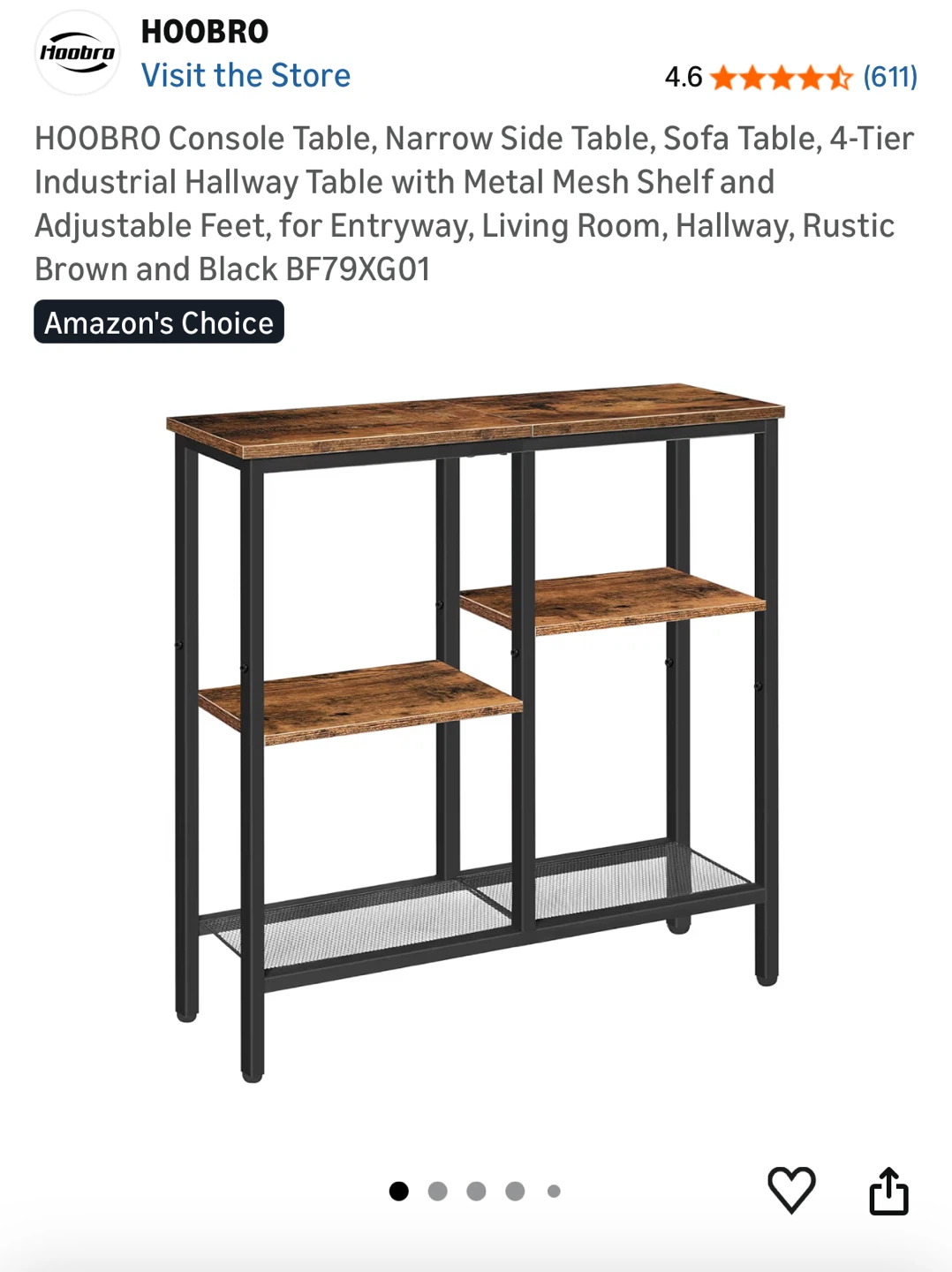Console Table