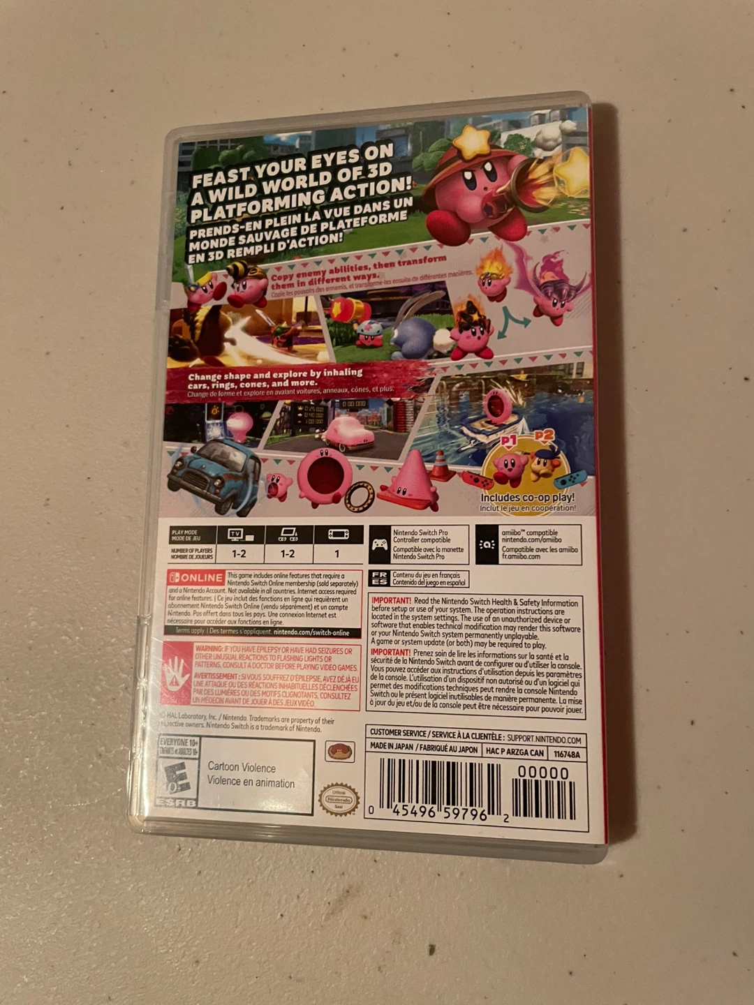 Nintendo Switch Kirby and the Forgotten Land Game - photo 3