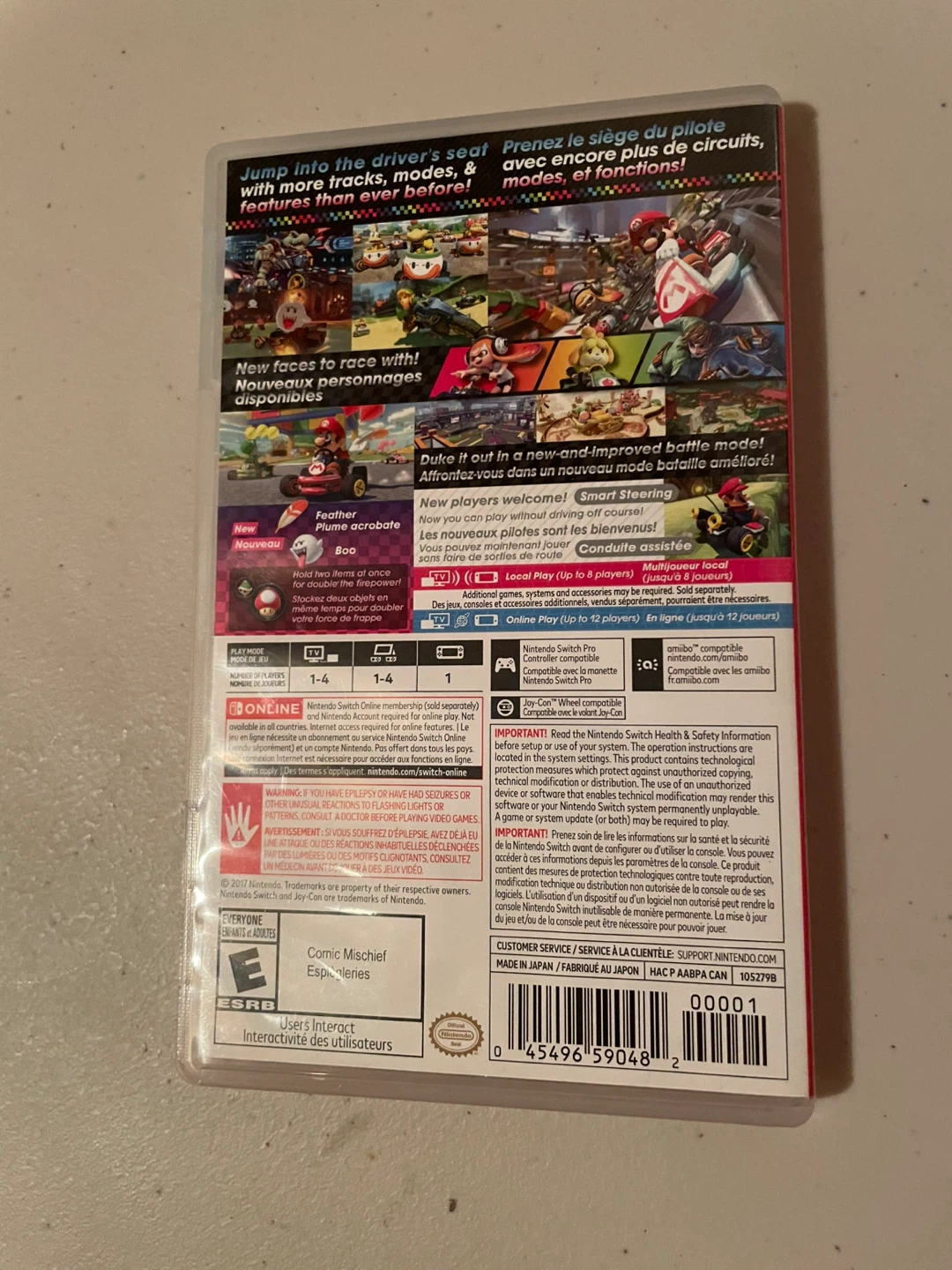 Nintendo Switch Mario Kart 8 Deluxe Game - photo 3