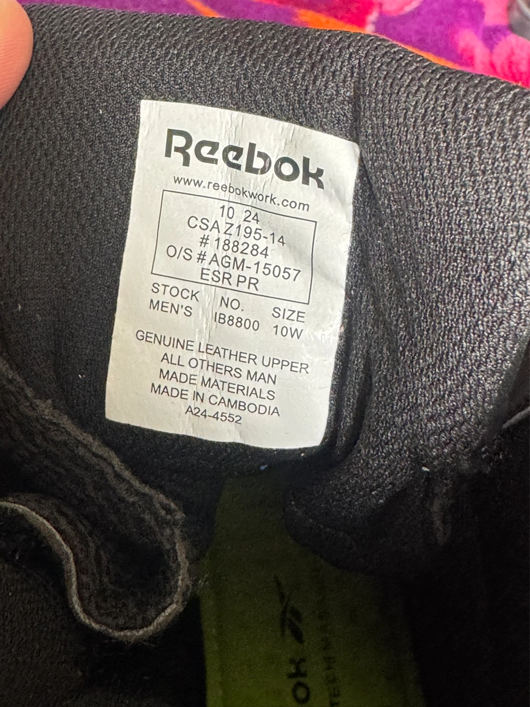 Reebok Men's Waterproof Composite Toe Work Boots - photo 5