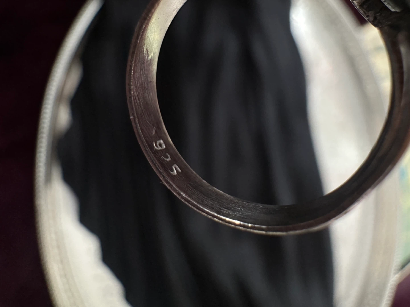Sterling Silver Coffin Ring - photo 5