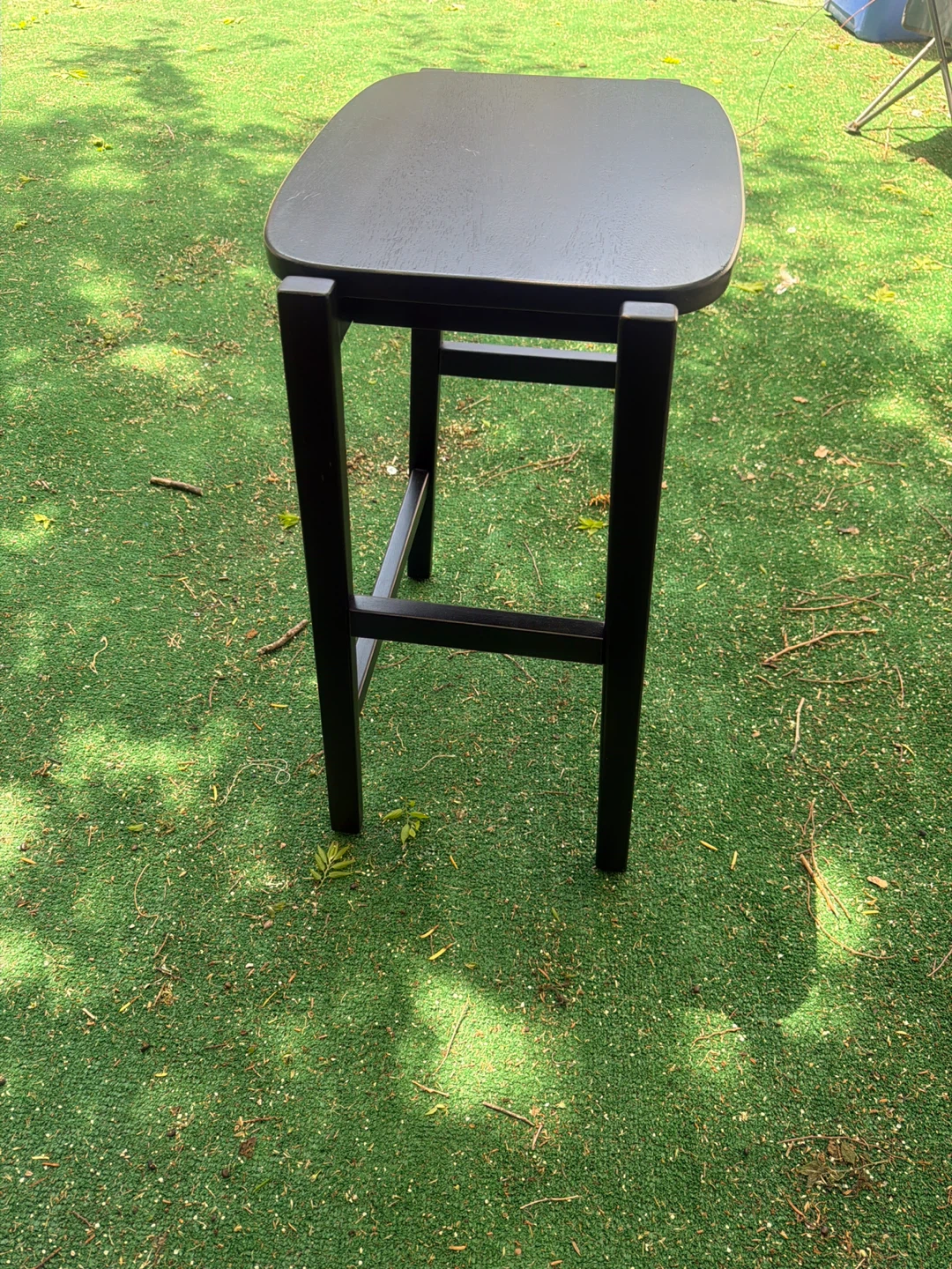 2 pieces West Elm Grind Bar Stool - Black - photo 3