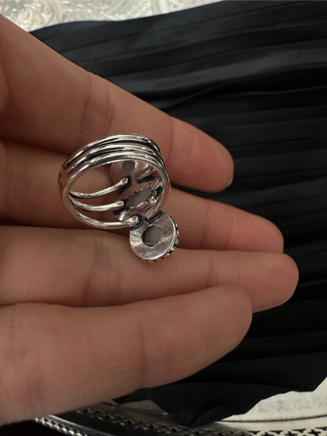Moonstone Ring Sterling Silver - photo 3