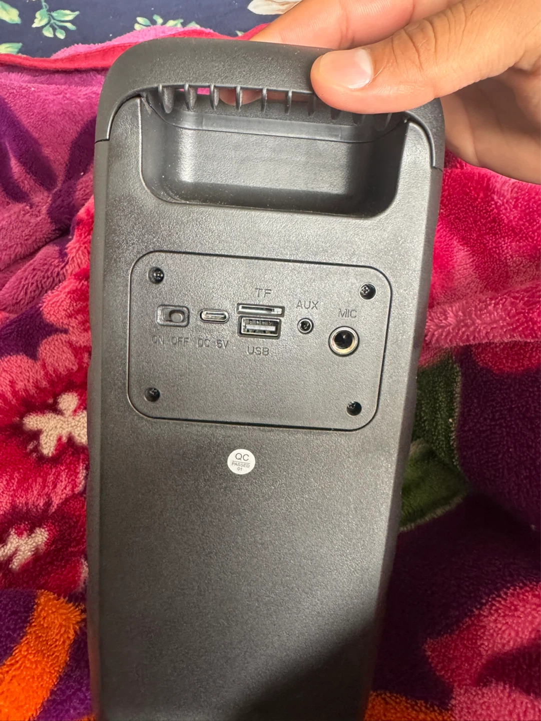 Portable Bluetooth Speaker with LED Lights - photo 3