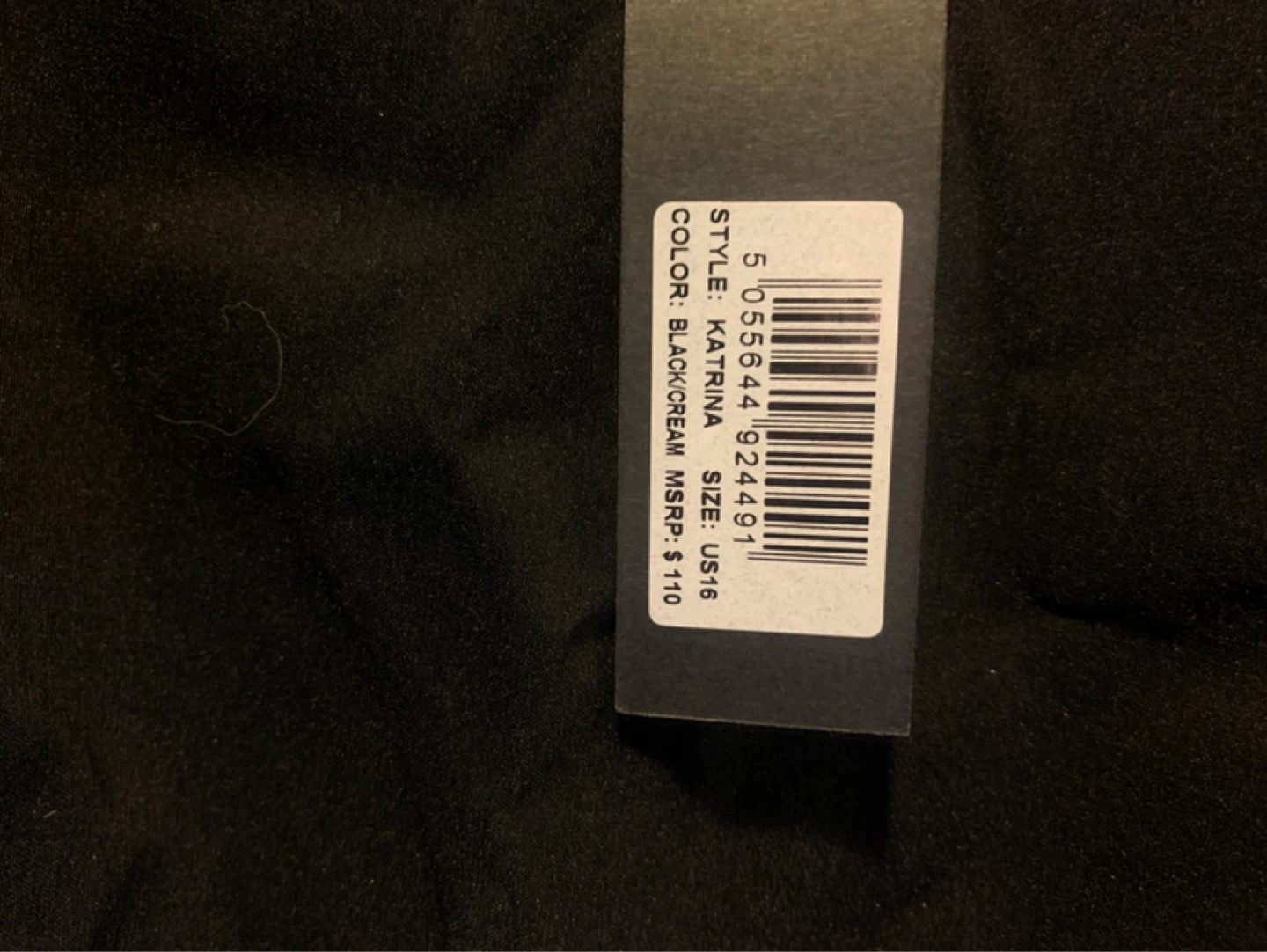 London Dress Company Black Lace Trim Dress - Size US 16 - photo 4