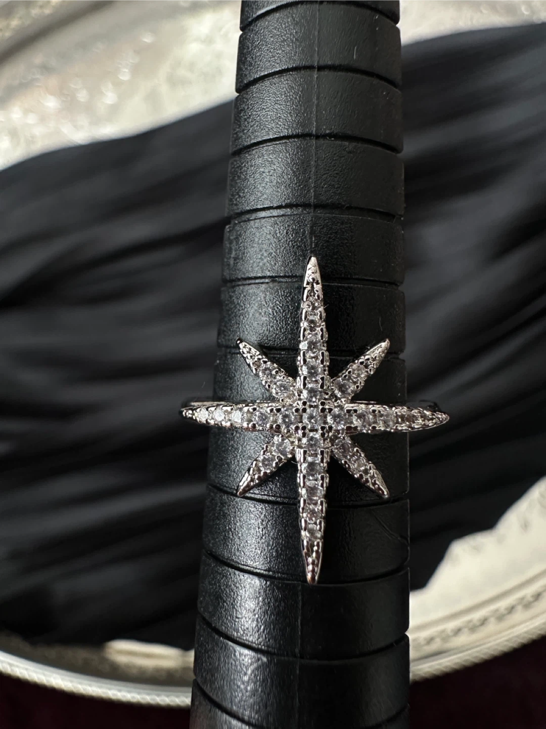 925 Silver Starburst Ring - photo 5