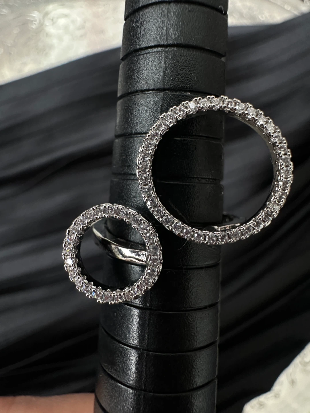 925 Silver Ring with Rhinestones - photo 5