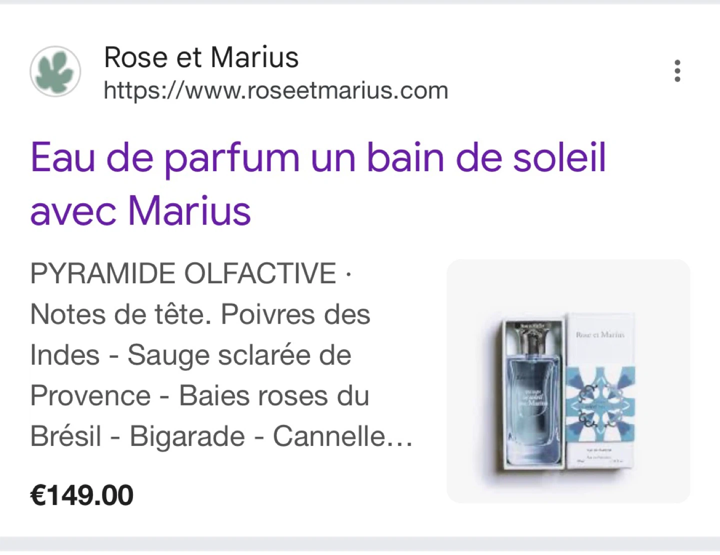 Un Bain de Soleil avec Marius 100ml EDP - photo 5