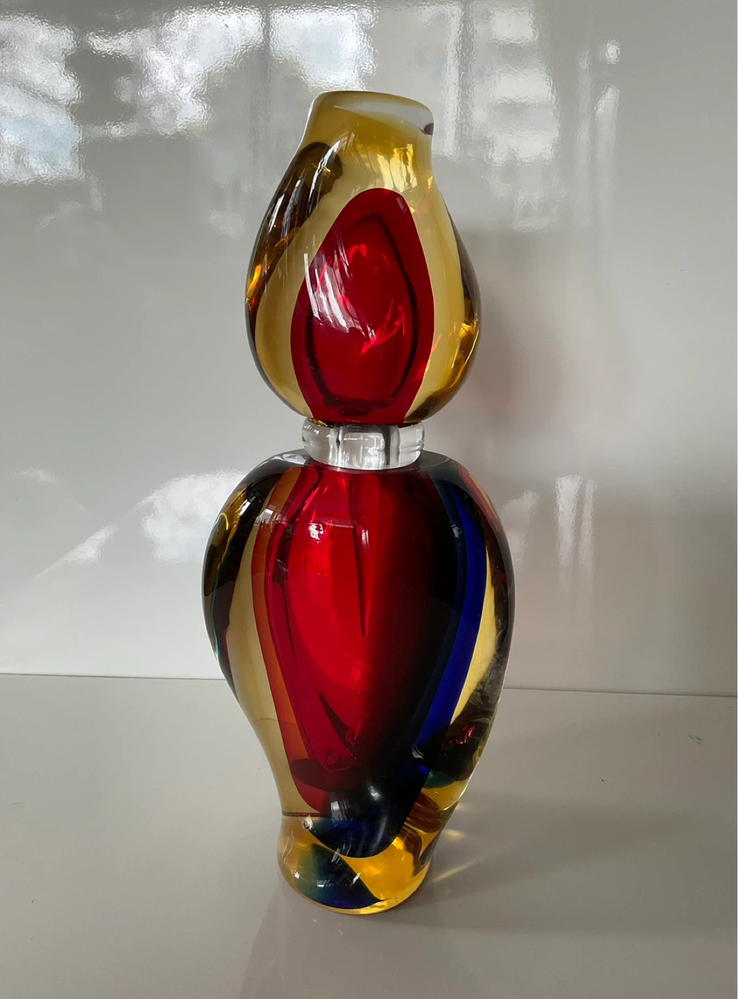 Vintage Signed Murano Art Glass Perfume Bottle