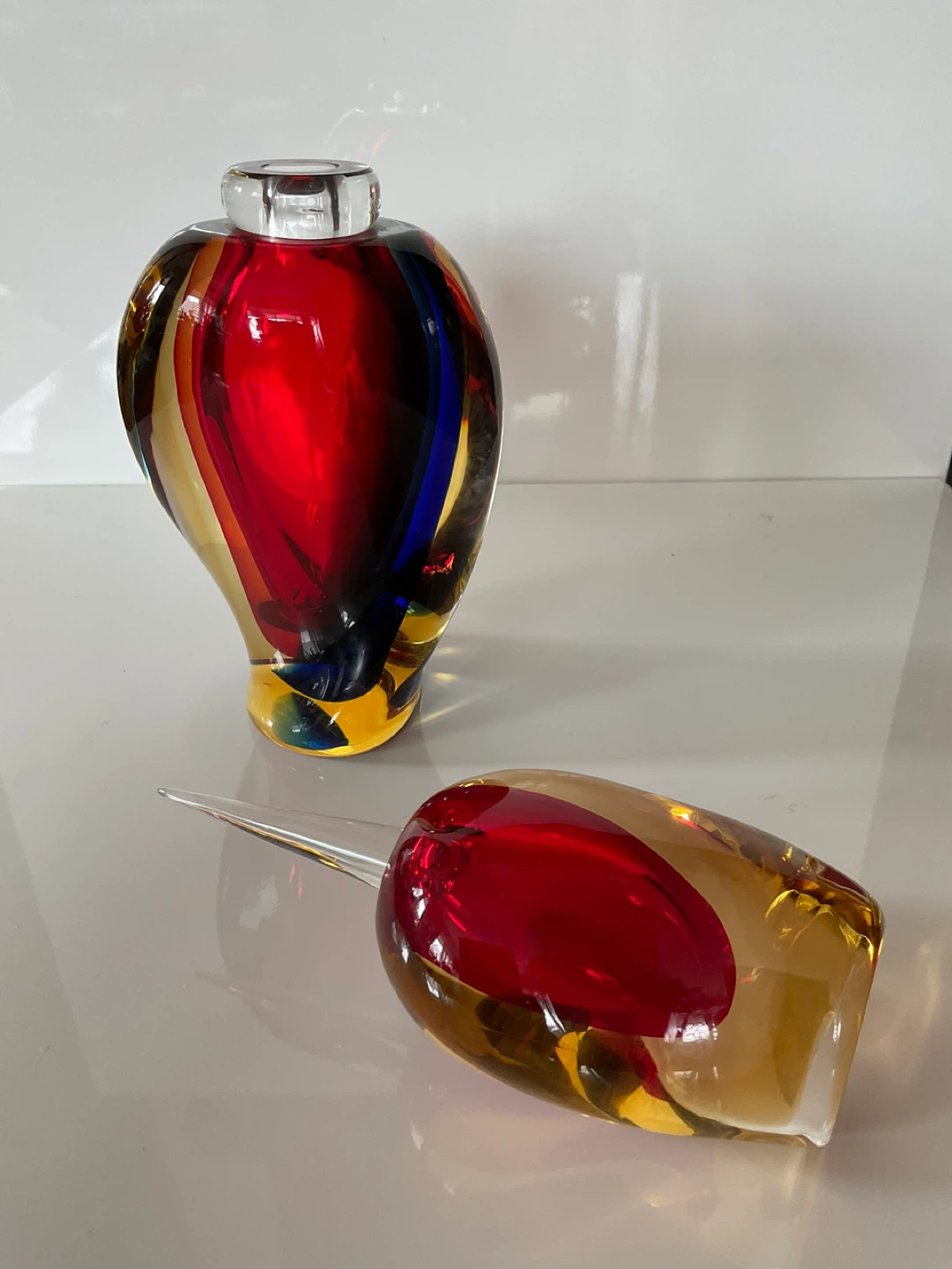 Vintage Signed Murano Art Glass Perfume Bottle - photo 3