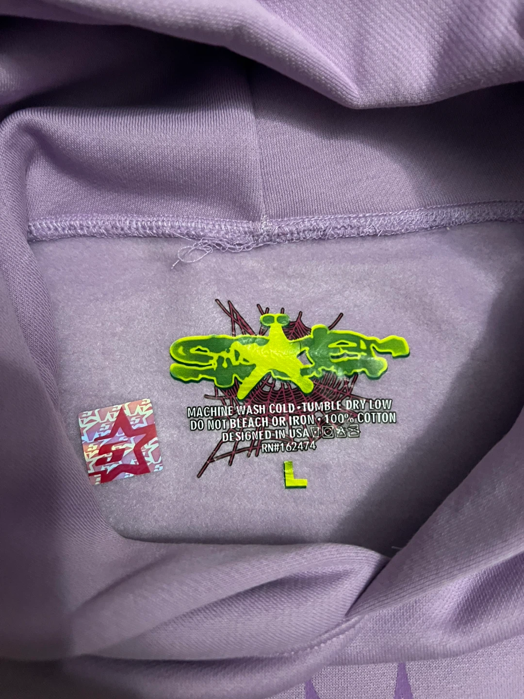 Sp5der Hoodie READ DESCRIPTION - photo 2