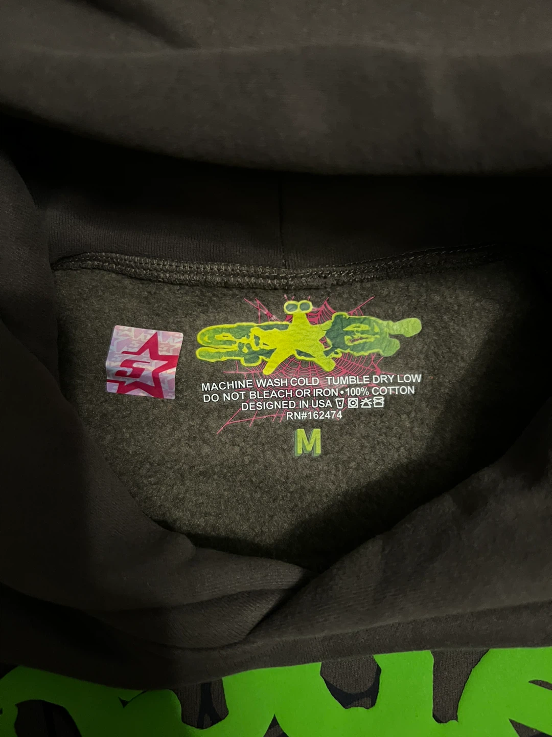SP5DER HOODIE READ DESCRIPTION - photo 2