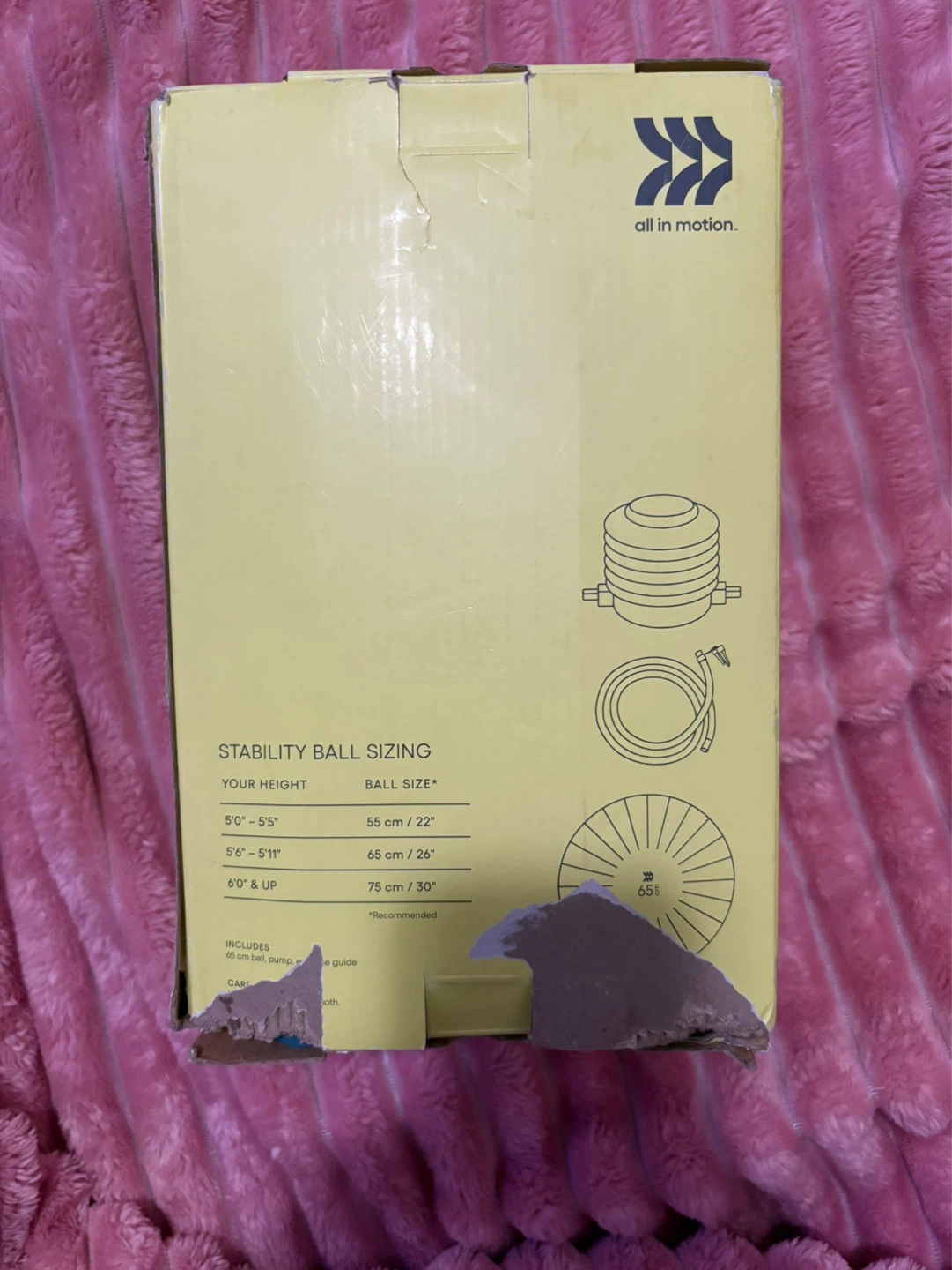 All in Motion 65 cm Stability Ball - photo 3