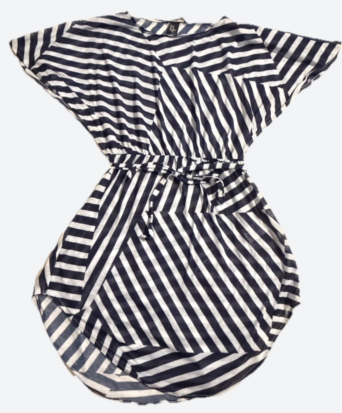 H&M Striped Cover up Dress