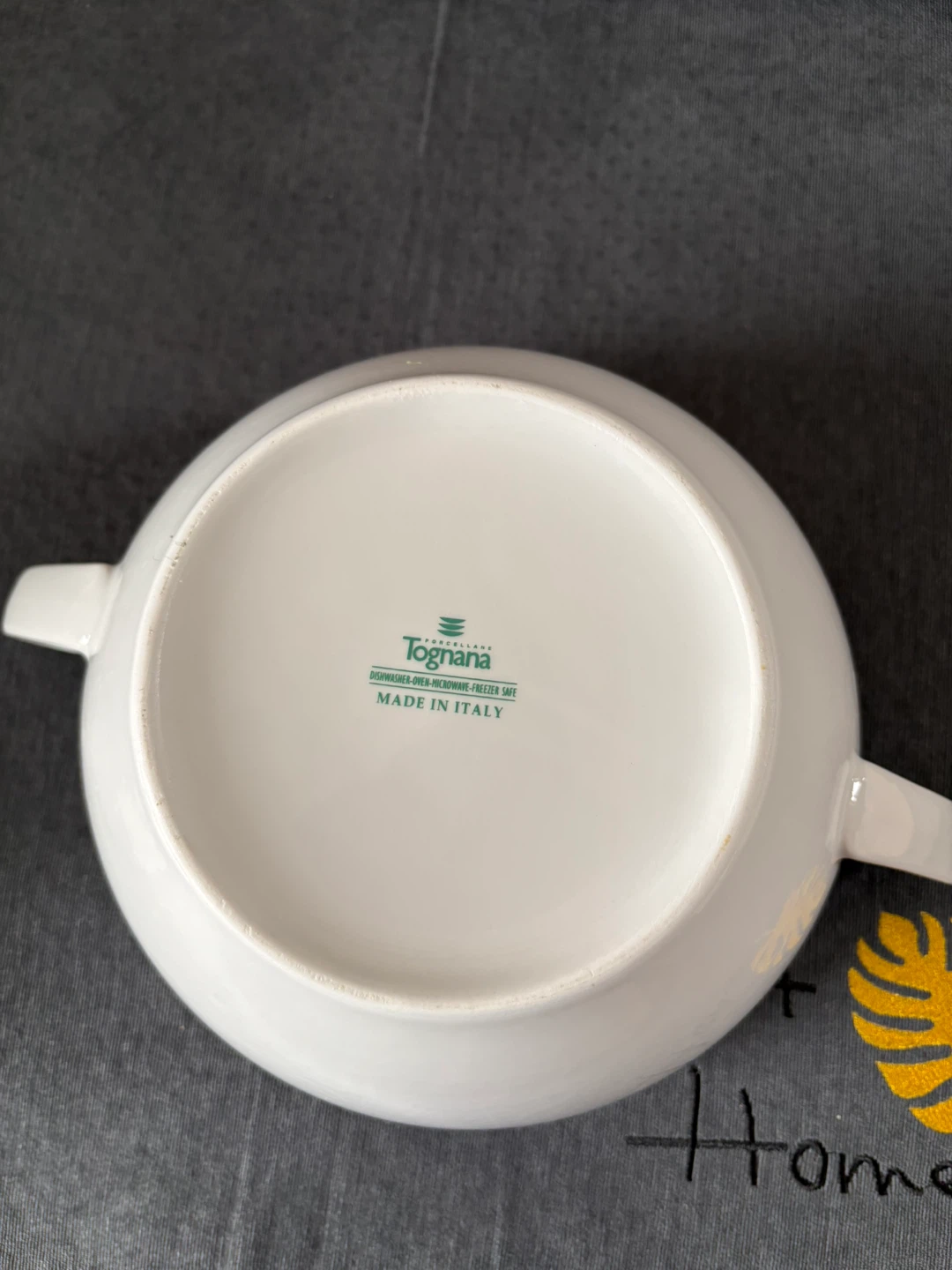 Tognana White Soup Bowl - photo 3