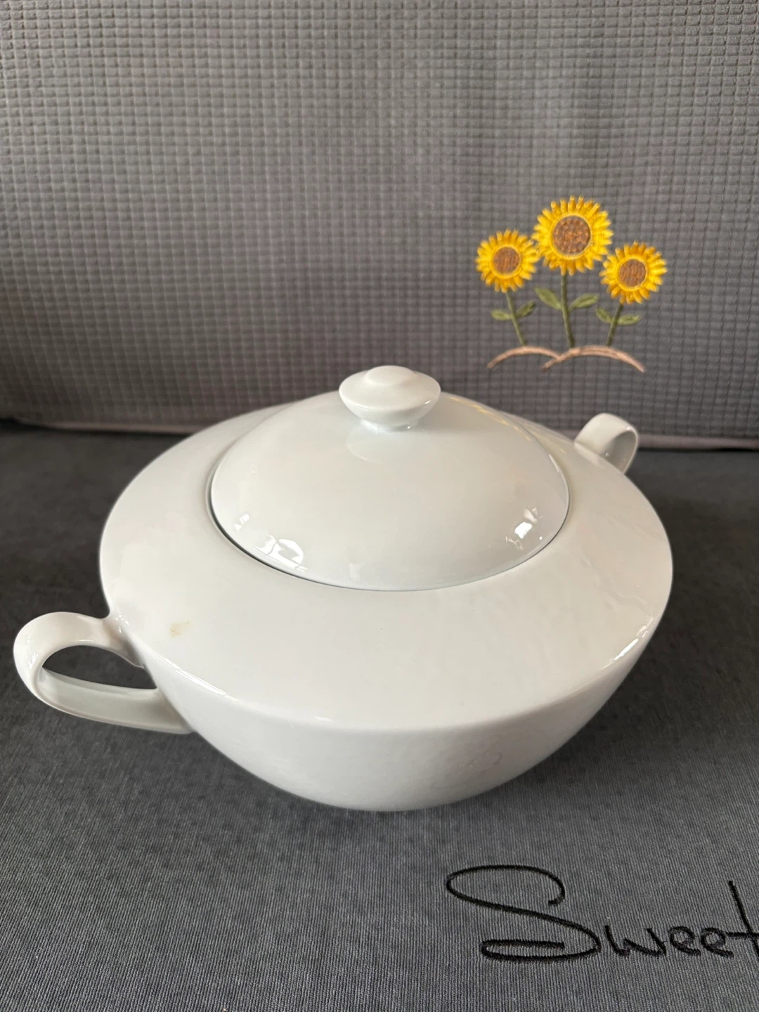 Tognana White Soup Bowl