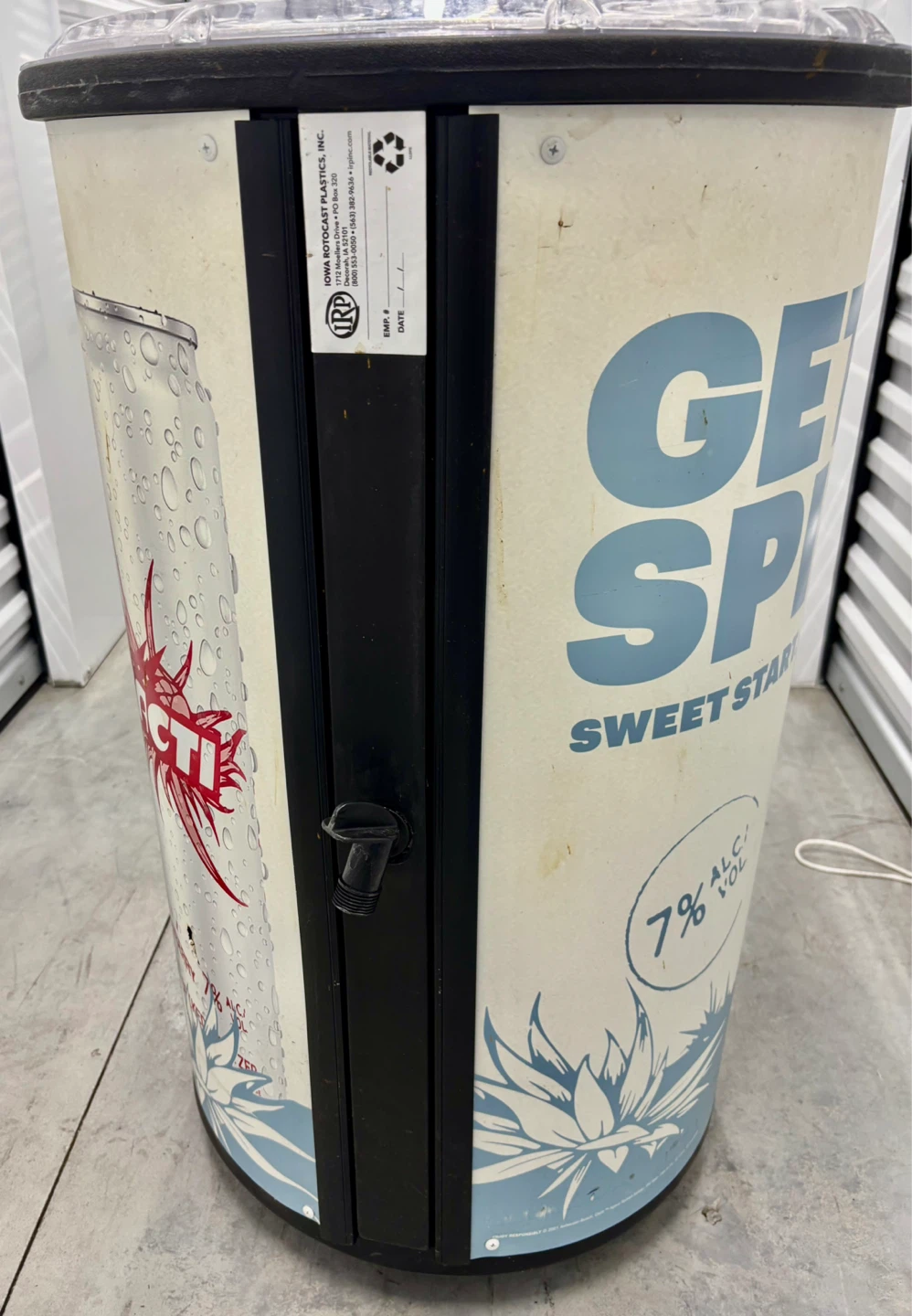 Barrel Cooler on Wheels - photo 3