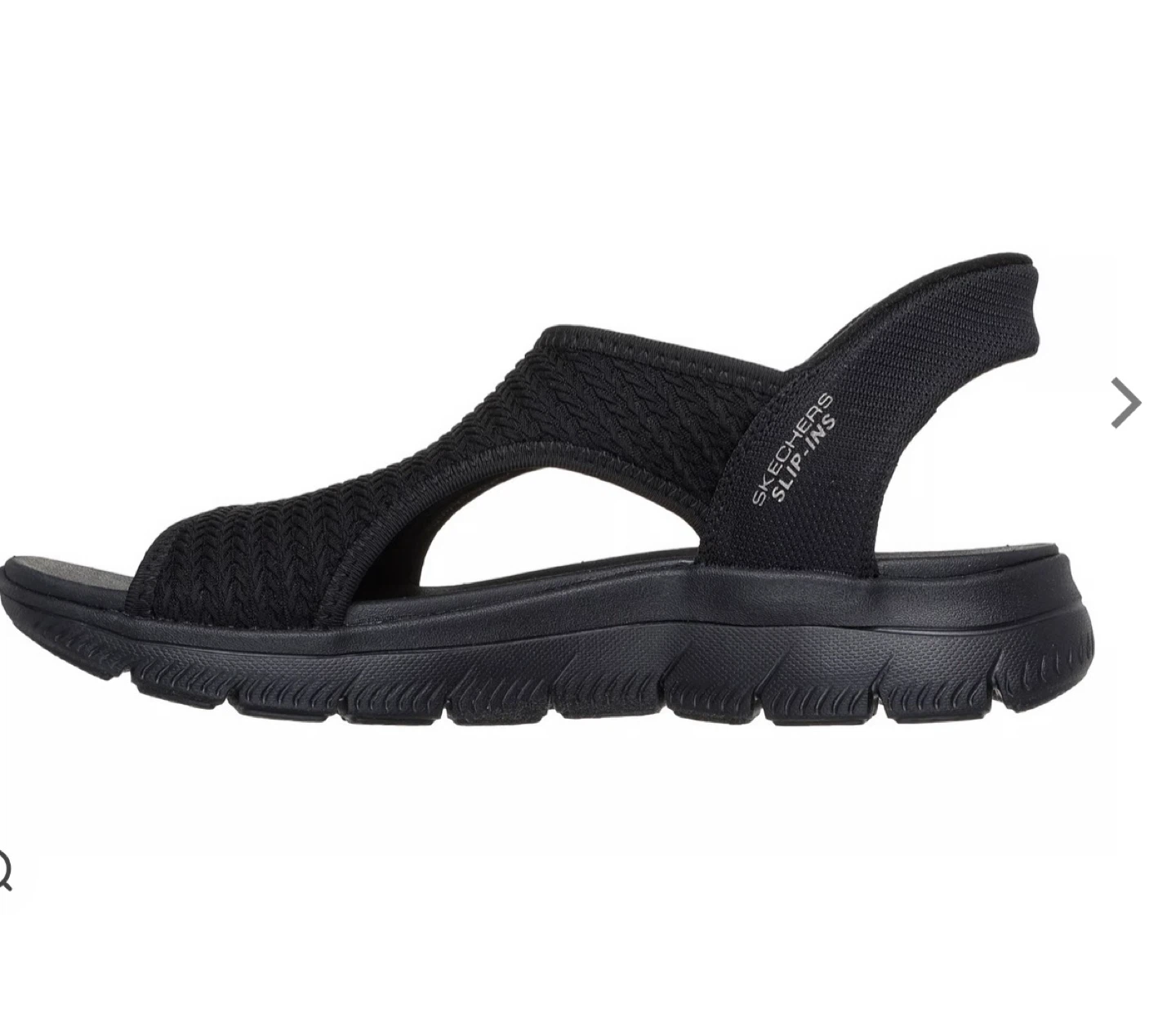 Skechers Slip-ins Black Women's Sandals - photo 2