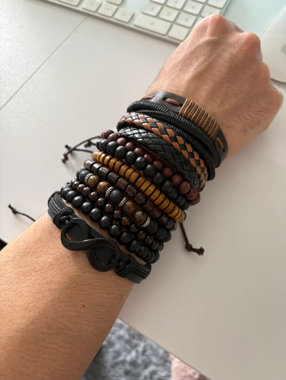Men's Bracelets Set - Assorted Styles - photo 4