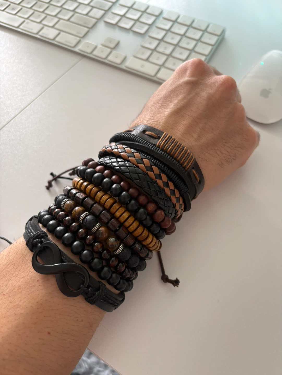 Men's Bracelets Set - Assorted Styles - photo 5
