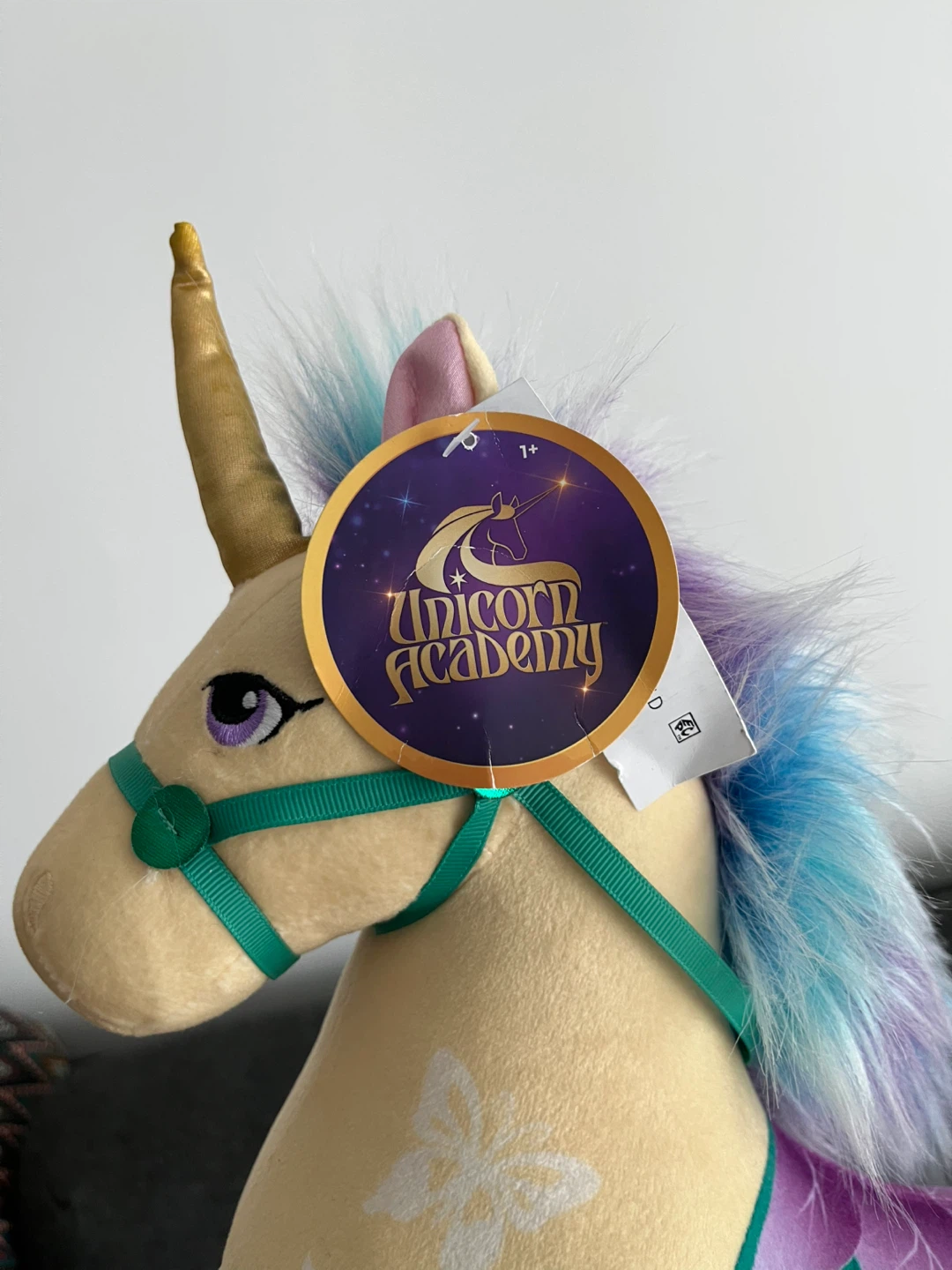 Unicorn Academy OfficialPlush Toy, Yellow, 15" - photo 3