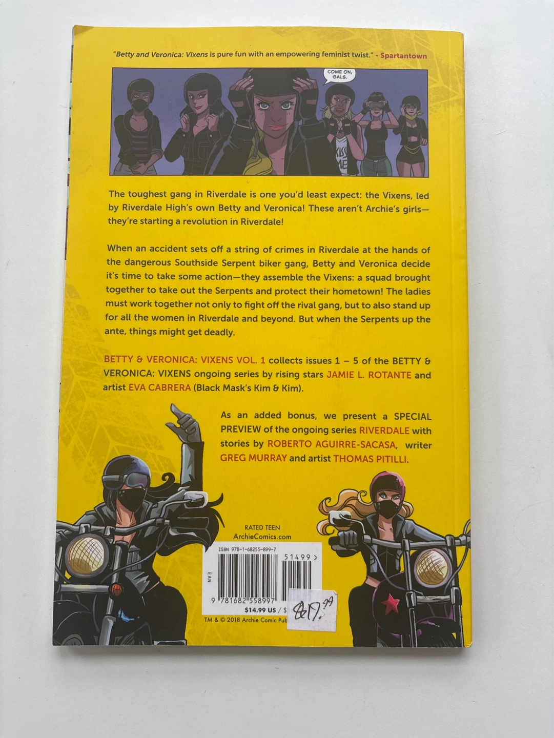 Betty & Veronica: Vixens Vol. 1 Graphic Novel - photo 2