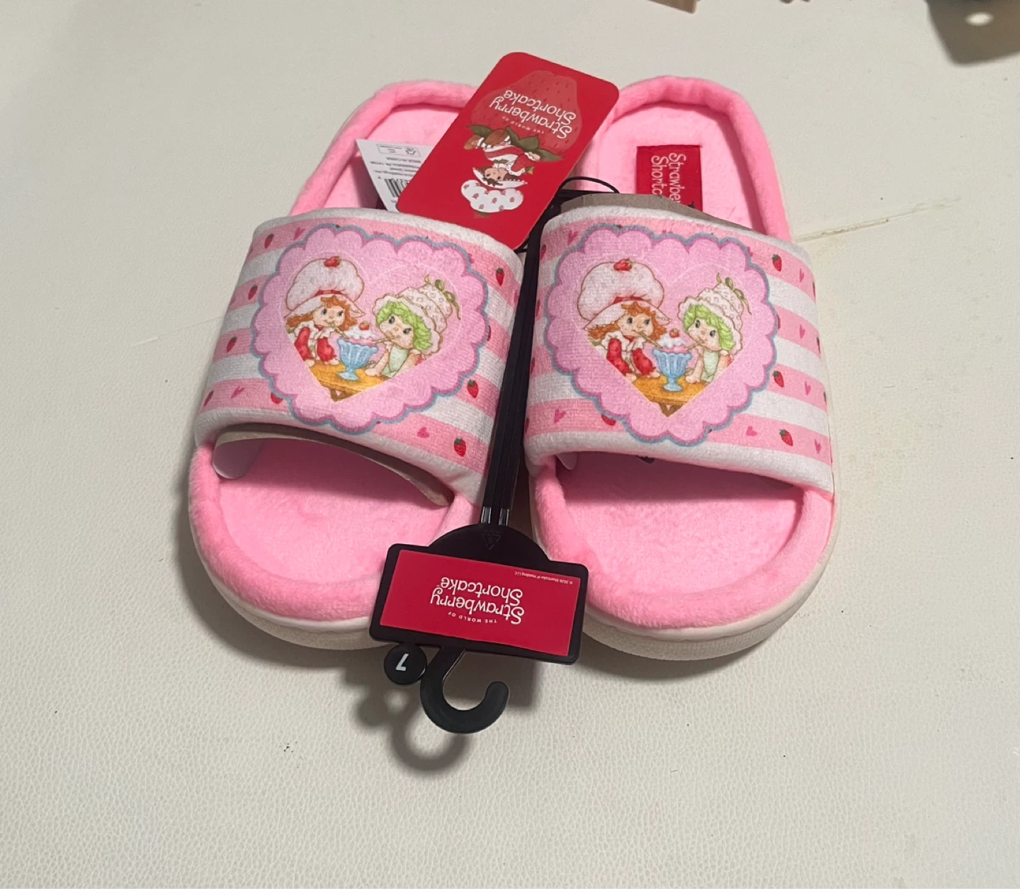 Strawberry Shortcake Slippers size 7 woman