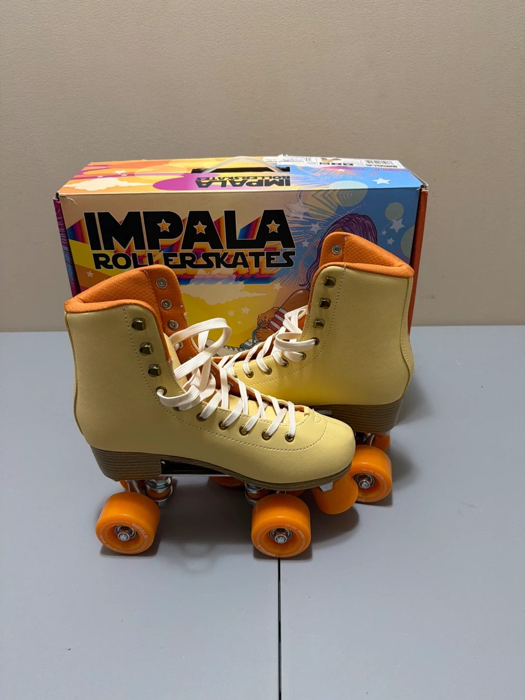Impala Roller Skates - Yellow & Orange