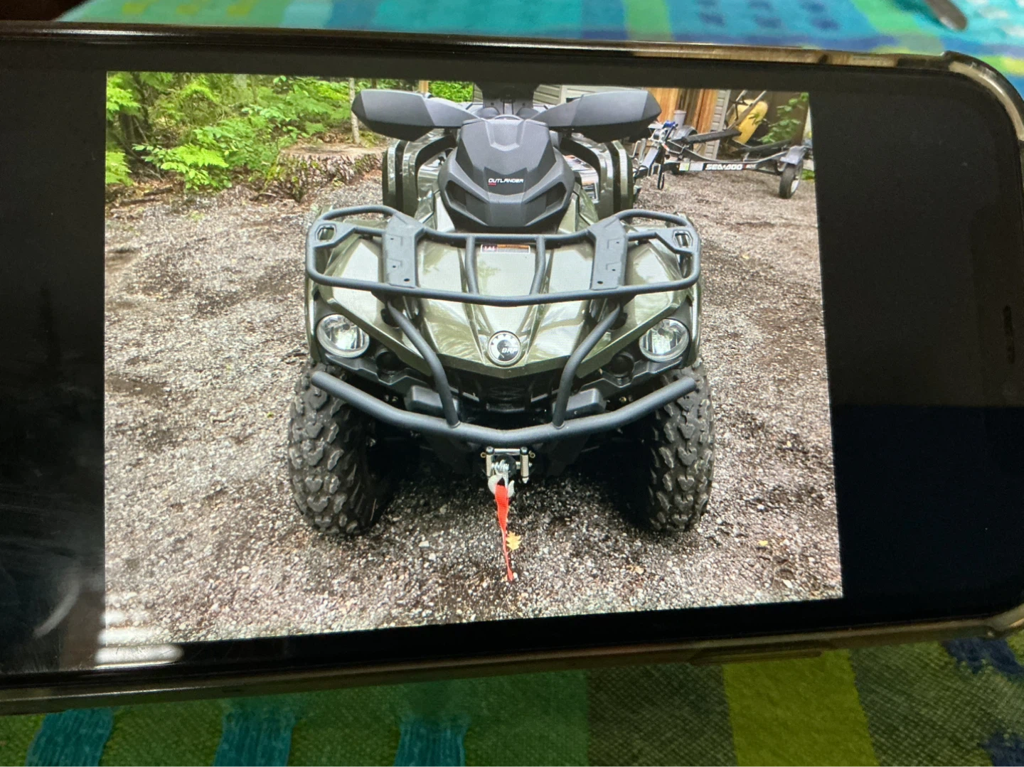 Can-Am Outlander MAX 570 ATV with Trailer - photo 3